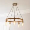 Dunelm Shelley Rope 5 Light Ceiling Fitting