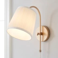 Dunelm Lorelai Easy Fit Plug-In Wall Light