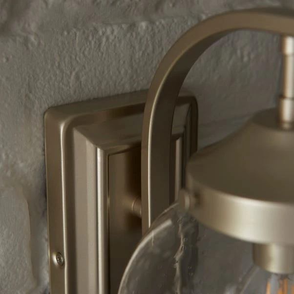 Dunelm Twain Outdoor 14cm Globe Glass Wall Light 3 Dunelm Twain Outdoor 14cm Globe Glass Wall Light - Image 3