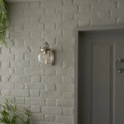 Dunelm Twain Outdoor 14cm Globe Glass Wall Light 9 Dunelm Twain Outdoor 14cm Globe Glass Wall Light -Home Lighting 30730563 alt05