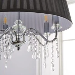 Dorma Genevieve 5 Light Grey Ceiling Fitting 8 Dorma Genevieve 5 Light Grey Ceiling Fitting -Home Lighting 30730569 alt02