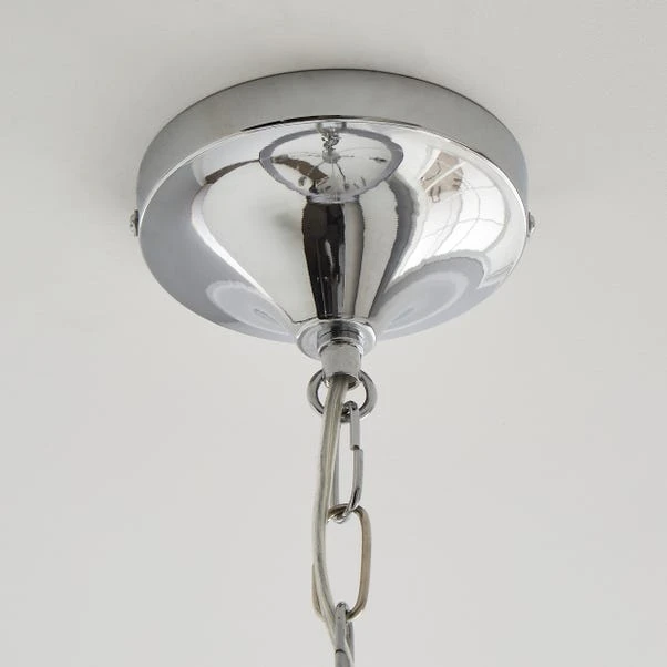 Dorma Genevieve 5 Light Grey Ceiling Fitting 4 Dorma Genevieve 5 Light Grey Ceiling Fitting - Image 4