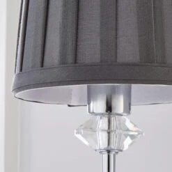 Dorma Genevieve Grey Wall Light -Home Lighting 30730571 alt02