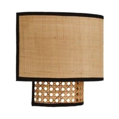 Dunelm Malika Cane Easy Fit Plug In Wall Light -Home Lighting 30730582 alt05