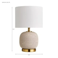 Dunelm Clementine Table Lamp -Home Lighting 30731115 alt07