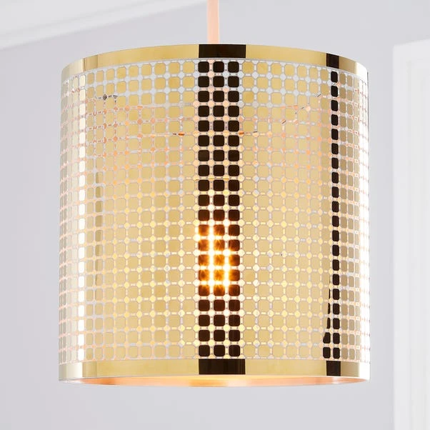 Dunelm Disco Easy Fit Pendant Shade 1 Dunelm Disco Easy Fit Pendant Shade
