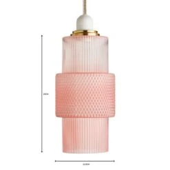 Dunelm Elena Easy Fit Pendant Shade -Home Lighting 30731121 alt06