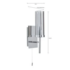 Hotel Chelsea Bathroom Wall Light 11 Hotel Chelsea Bathroom Wall Light -Home Lighting 30731132 alt07