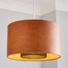Dunelm Larset 35cm Faux Leather Shade