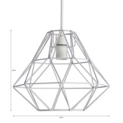 Dunelm Bremen Easy Fit Pendant Shade 9 Dunelm Bremen Easy Fit Pendant Shade -Home Lighting 30731166 alt07