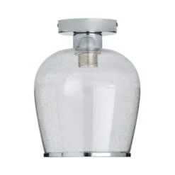 Dunelm Lenny 1 Light Flush Ceiling Fitting -Home Lighting 30731168 alt05