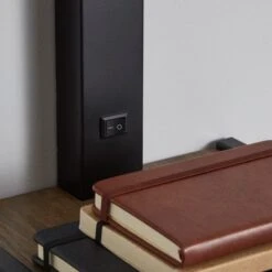 Dunelm Fulton Easy Fit Plug In Shelf Wall Light -Home Lighting 30731173 alt02