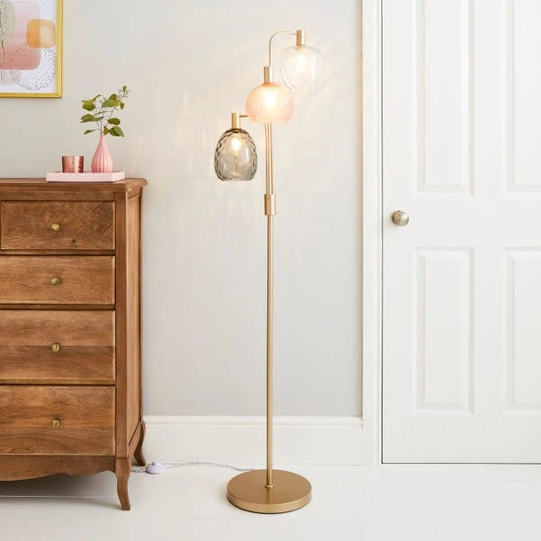 Dunelm Elodie 3 Light Floor Lamp 1 Dunelm Elodie 3 Light Floor Lamp