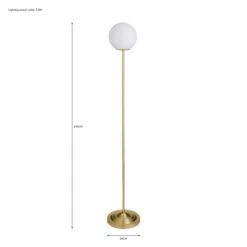 Dunelm Gigi 1 Light Floor Lamp -Home Lighting 30731175 alt07