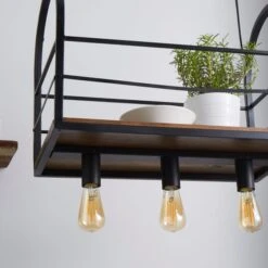 Dunelm Ender 3 Light Diner Fitting -Home Lighting 30731180 alt02