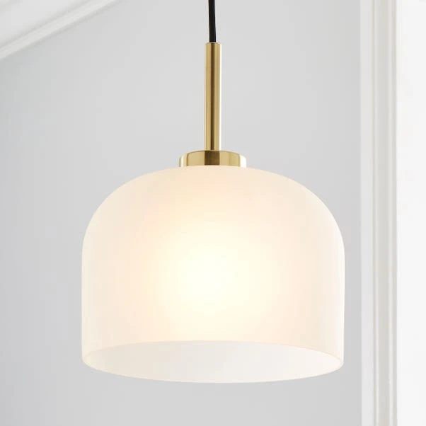 Dunelm Palazzo Gold Effect 1 Light Pendant Fitting 1 Dunelm Palazzo Gold Effect 1 Light Pendant Fitting