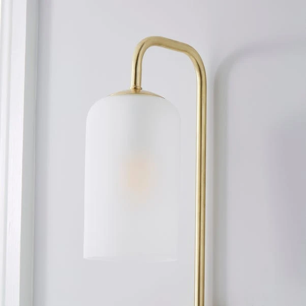 Dunelm Palazzo Gold Effect Easy Fit Plug In Wall Light 3 Dunelm Palazzo Gold Effect Easy Fit Plug In Wall Light - Image 3
