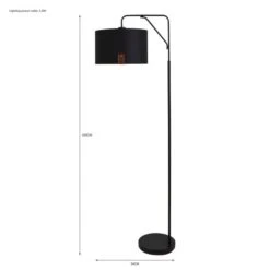 Dunelm Dorrian Floor Lamp -Home Lighting 30731213 alt07