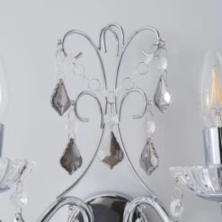 Dunelm Sophy 2 Light Wall Light -Home Lighting 30731224 alt03