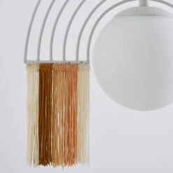 Dunelm Rainbow Fringe Ceiling Fitting -Home Lighting 30732671 alt02