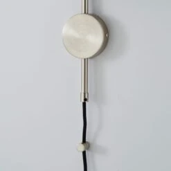 Dunelm Palazzo Chrome Easy Fit Plug In Wall Light -Home Lighting 30733685 alt03