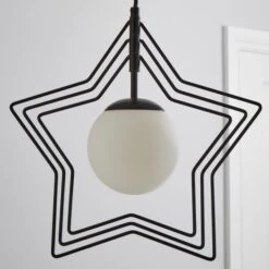 Dunelm Star Ceiling Fitting -Home Lighting 30734620 alt02