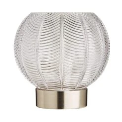 Dunelm Colleen Glass 15cm Table Lamp -Home Lighting 30735598 alt05