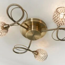 Vogue Lighting Vogue Malden 3 Light Flush Ceiling Fitting -Home Lighting 30742697 alt05