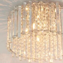 Vogue Lighting Vogue Crystal Blessing 4 Light Flush Ceiling Fitting -Home Lighting 30743026 alt02