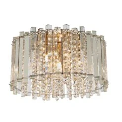 Vogue Lighting Vogue Crystal Blessing 4 Light Flush Ceiling Fitting -Home Lighting 30743026 alt05