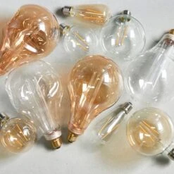 Vogue Lighting Vogue 2 Watt ES LED Amber Filament Large Globe Bulb -Home Lighting 30743087 alt05