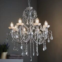 Vogue Lighting Vogue Tabitha 8 Light 69cm Bathroom Chandelier