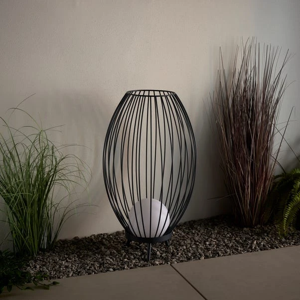 Dunelm Lanesra Outdoor Integrated LED Portable Floor Lamp 2 Dunelm Lanesra Outdoor Integrated LED Portable Floor Lamp - Image 2