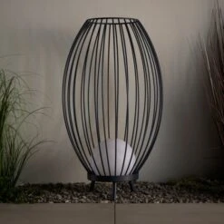 Dunelm Lanesra Outdoor Integrated LED Portable Floor Lamp 8 Dunelm Lanesra Outdoor Integrated LED Portable Floor Lamp -Home Lighting 30748531 alt02