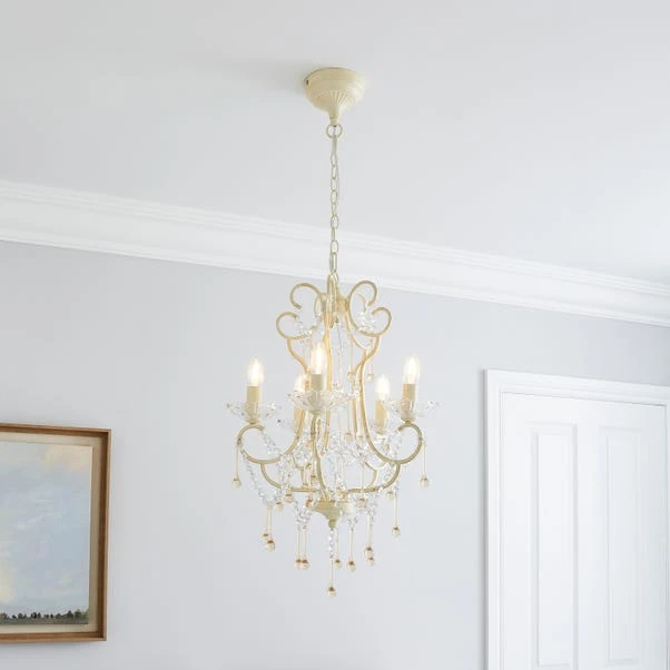 Dunelm Adalet 5 Light Chandelier 1 Dunelm Adalet 5 Light Chandelier