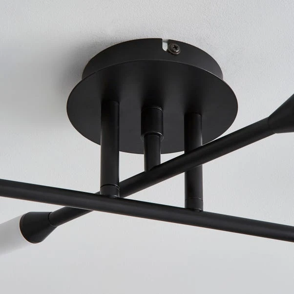 Elements Fontain 6 Light Ceiling Fitting 70cm 4 Elements Fontain 6 Light Ceiling Fitting 70cm - Image 4