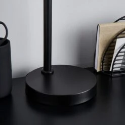 Elements Jaula Rattan Desk Lamp -Home Lighting 30752933 alt03