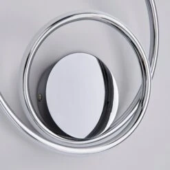 Dunelm Langdon Chrome Integrated LED Bathroom Wall Light -Home Lighting 30752937 alt03