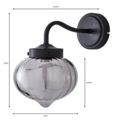 Dunelm Voyager Wall Light -Home Lighting 30752955 alt07