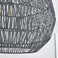 Dunelm Wicker Woven Easy Fit Pendant -Home Lighting 30753142 alt02