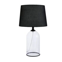 Dunelm Lenny Black Table Lamp -Home Lighting 30753349 alt05