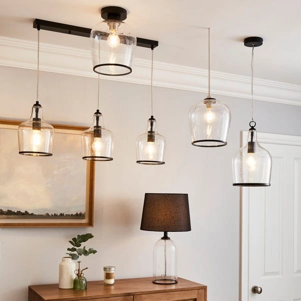 Dunelm Lenny 1 Light Black Flush Ceiling Fitting 6 Dunelm Lenny 1 Light Black Flush Ceiling Fitting - Image 6