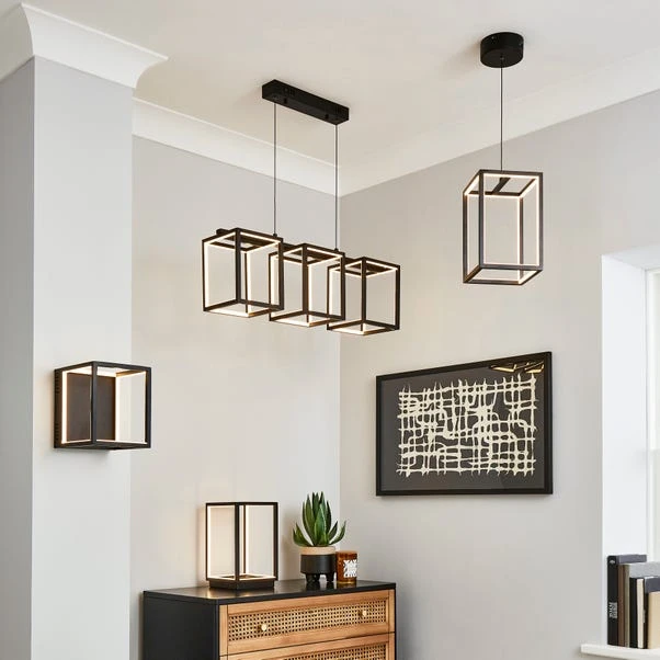 Dunelm Depere Integrated LED Black LED Wall Light 6 Dunelm Depere Integrated LED Black LED Wall Light - Image 6