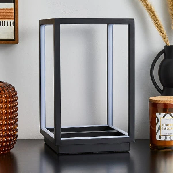 Dunelm Depere Integrated LED Black Table Lamp 2 Dunelm Depere Integrated LED Black Table Lamp - Image 2