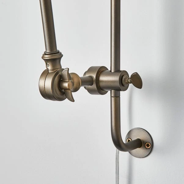 Dunelm Nicholas Industrial Adjustable Wall Light 4 Dunelm Nicholas Industrial Adjustable Wall Light - Image 4