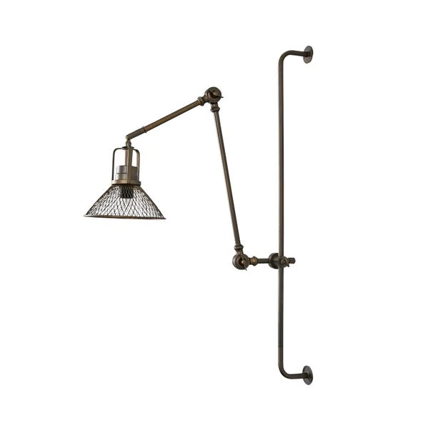 Dunelm Nicholas Industrial Adjustable Wall Light 5 Dunelm Nicholas Industrial Adjustable Wall Light - Image 5