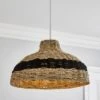 Dunelm Yanha Rattan Easy Fit Pendant 40cm