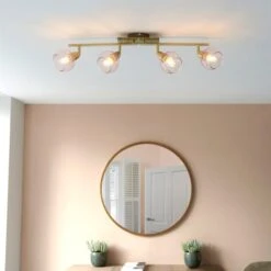 Dunelm Tia 4 Light Spotlight Bar -Home Lighting 30754839 alt02