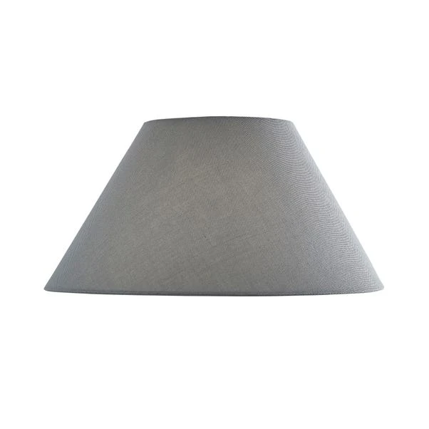 Dunelm Luna Conical Grey Shade 35cm 4 Dunelm Luna Conical Grey Shade 35cm - Image 4