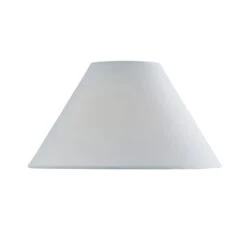 Dunelm Luna Conical Ivory Shade 25cm -Home Lighting 30755333 alt05